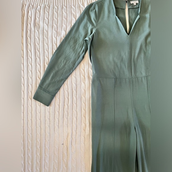 NWOT BILLY REID Small Forest Green Long sleeve Jumpsuit - Picture 8 of 12